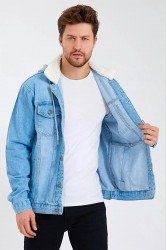 Men's Denim Jacket - Ice Blue - Jake