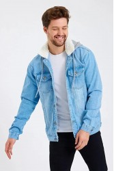 Men's Denim Jacket - Ice Blue - Jake