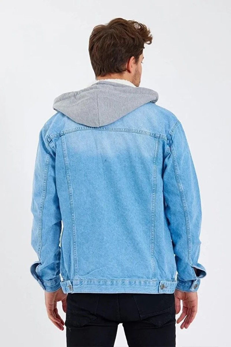 Men's Denim Jacket - Ice Blue - Jake