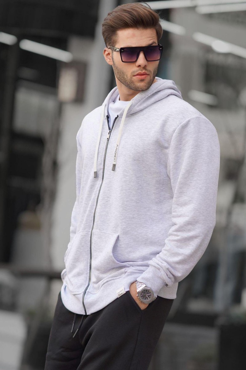 Men's Sweatshirt - Light Gray - 6161