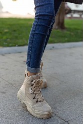Women's Boots - Beige - DS.0LNA