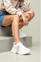 Womens Sneakers - White Beige - DS.PMD239K2051