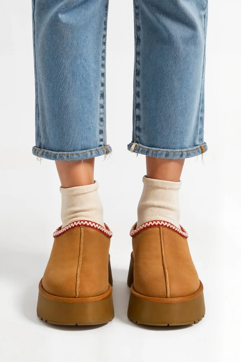 Women's Boots - Tan - DS Oggo