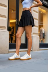 Womens Sneakers - Beige Blue - Ruby