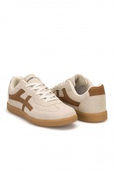 Womens Sneakers - Beige Tan - Ruby