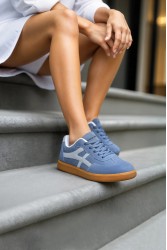 Womens Sneakers - Blue - Ruby