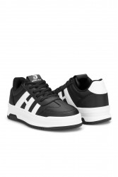 Women's Sneakers - Black White - DS Sage