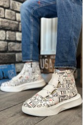 Men’s Boots - Letter Painted - 0142