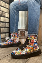 Men’s Boots - Popart Painted - 0142