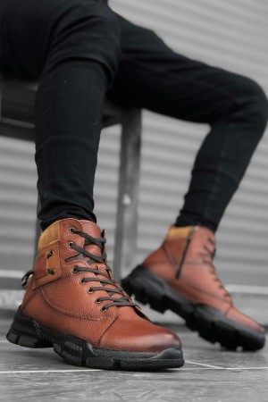 Mens Boots - Tan - 0184