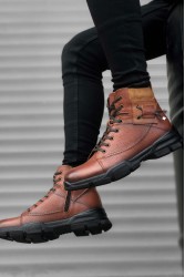Mens Boots - Tan - 0184
