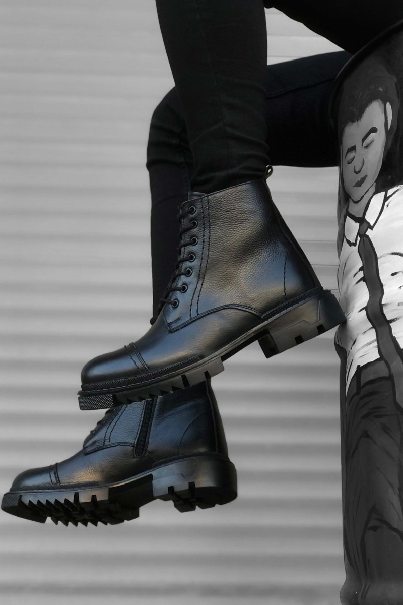 Mens Boots - Black - 0187