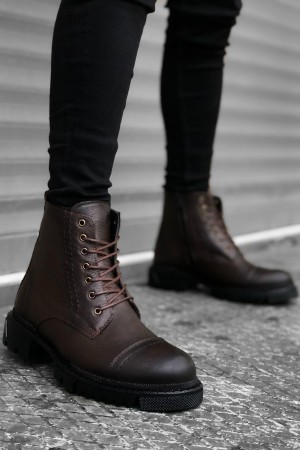 Mens Boots - Brown - 0187