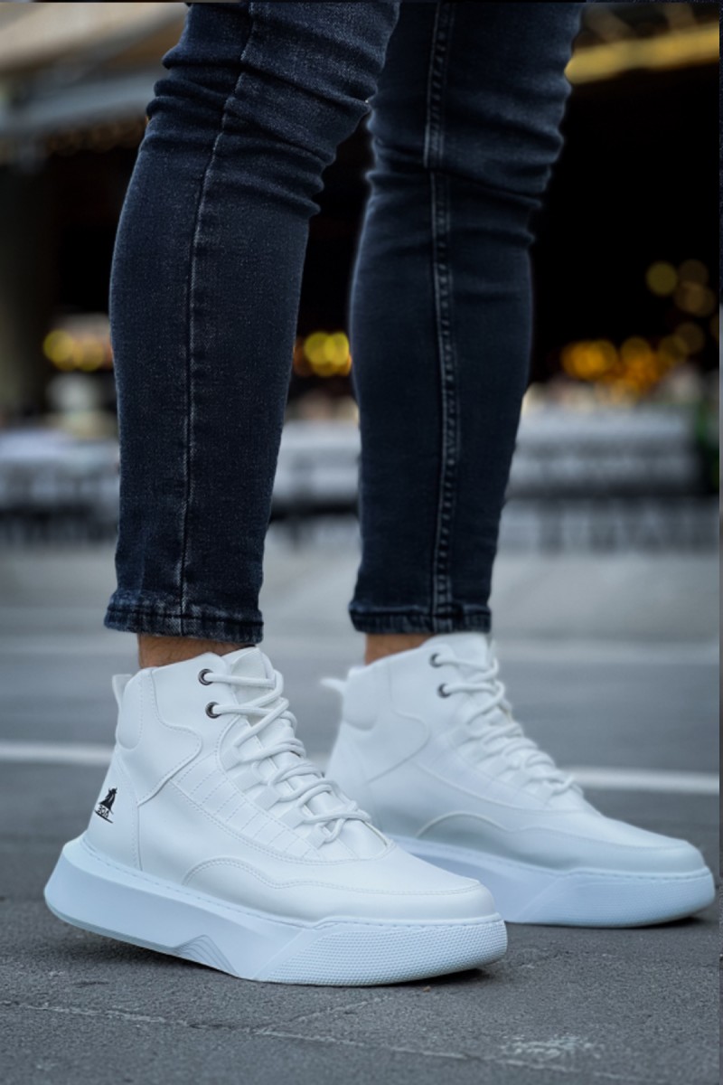 Mens Boots - White - 0192