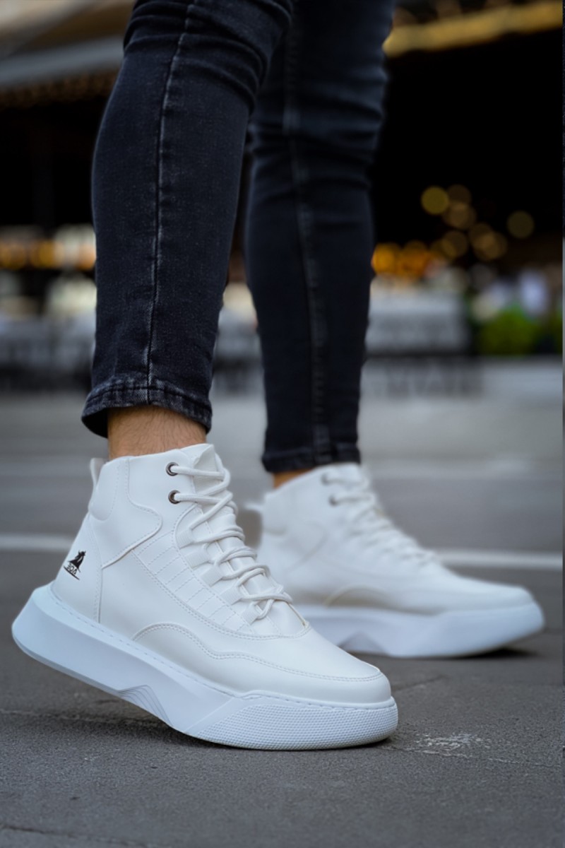 Mens Boots - White - 0192