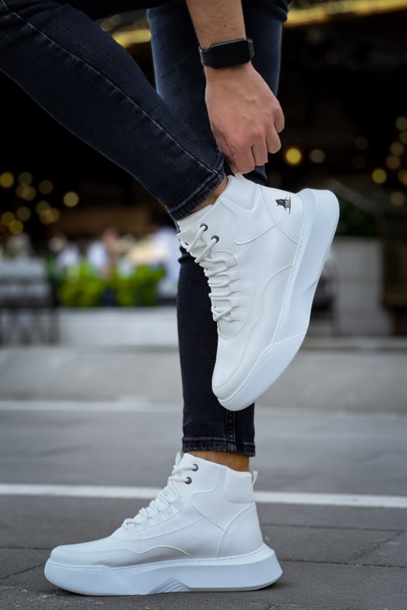 Mens Boots - White - 0192