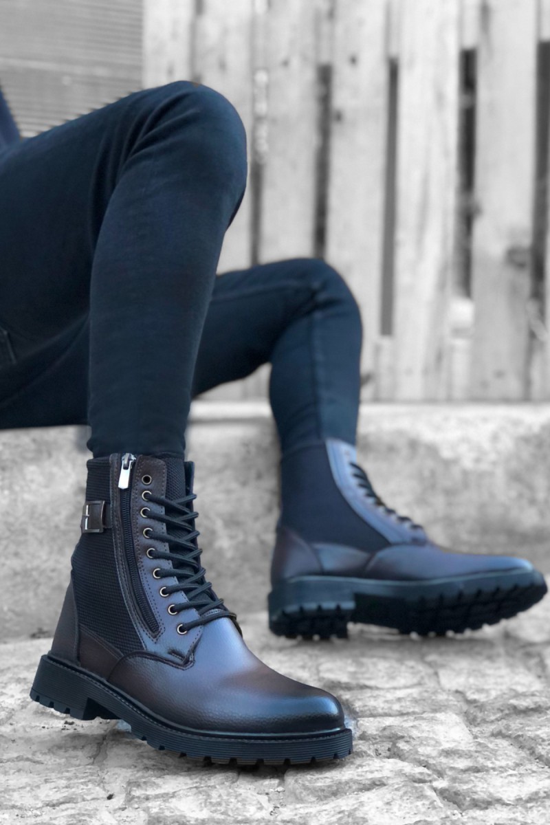 Mens Boots - Brown - 0218