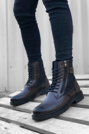 Mens Boots - Brown - 0218