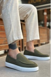 Mens Loafer - Khaki Suede - 0241
