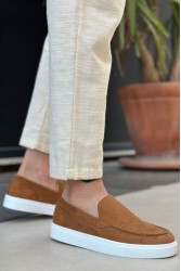 Mens Loafer - Tan Suede - 0241
