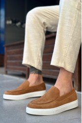 Mens Loafer - Tan Suede - 0241