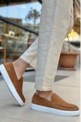 Mens Loafer - Tan Suede - 0241