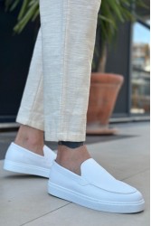 Mens Loafer - White - 0241