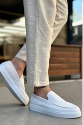 Mens Loafer - White - 0241