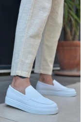 Mens Loafer - White - 0241