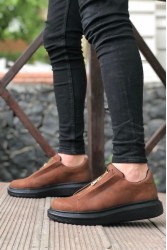 Mens Sneakers - Tan Black - 0310