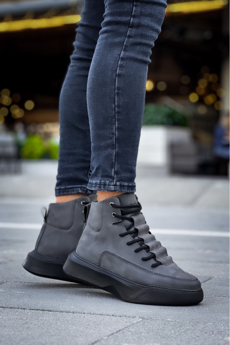 Mens Boots - Anthracite - 0321