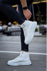 Mens Boots - White - 0321