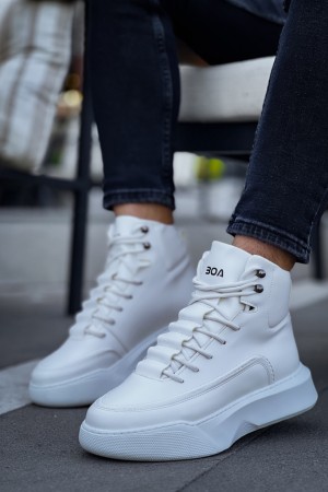 Mens Boots - White - 0321