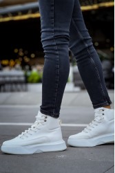 Mens Boots - White - 0321