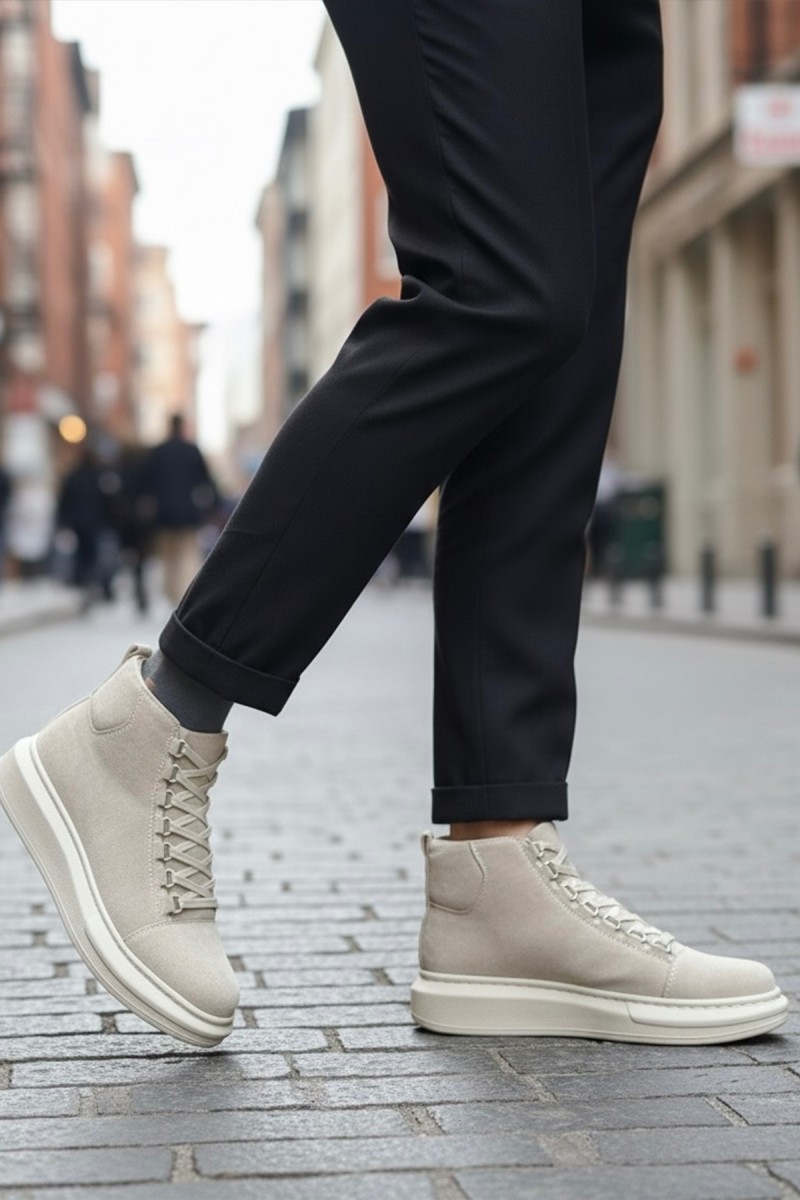 Men’s Boots - Beige - 0713 Men’s Boots - Beige - 0713