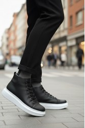 Men’s Boots - Black White - 0713 Men’s Boots - Black White - 0713