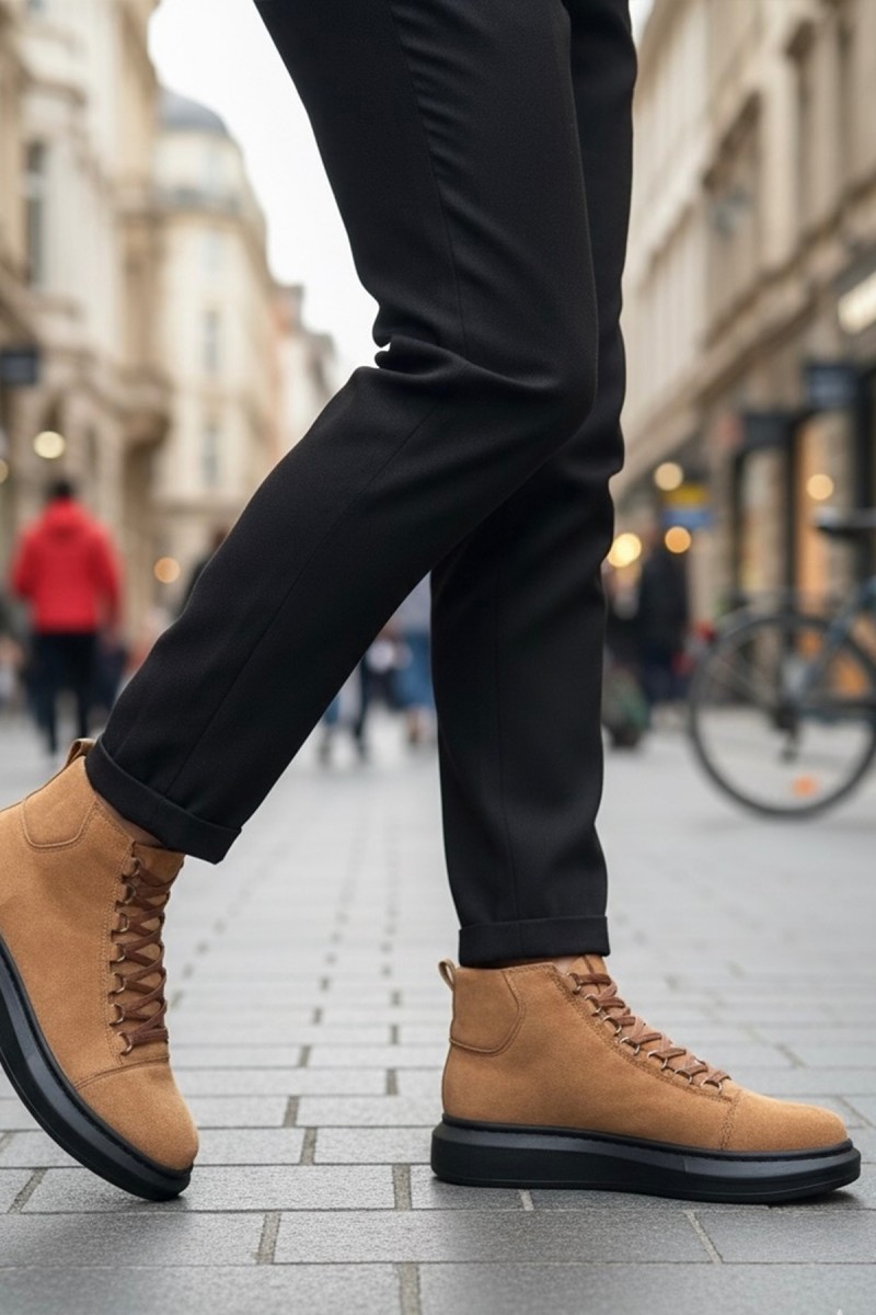Men’s Boots - Tan Suede - 0713 Men’s Boots - Tan Suede - 0713