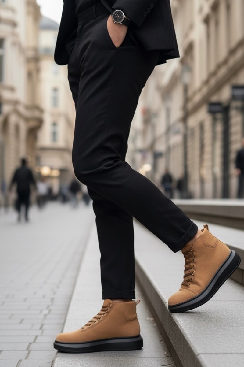 Men’s Boots - Tan Suede - 0713 Men’s Boots - Tan Suede - 0713