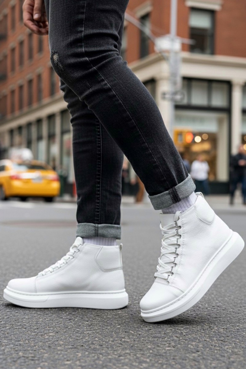 Men’s Boots - White - 0713 Men’s Boots - White - 0713