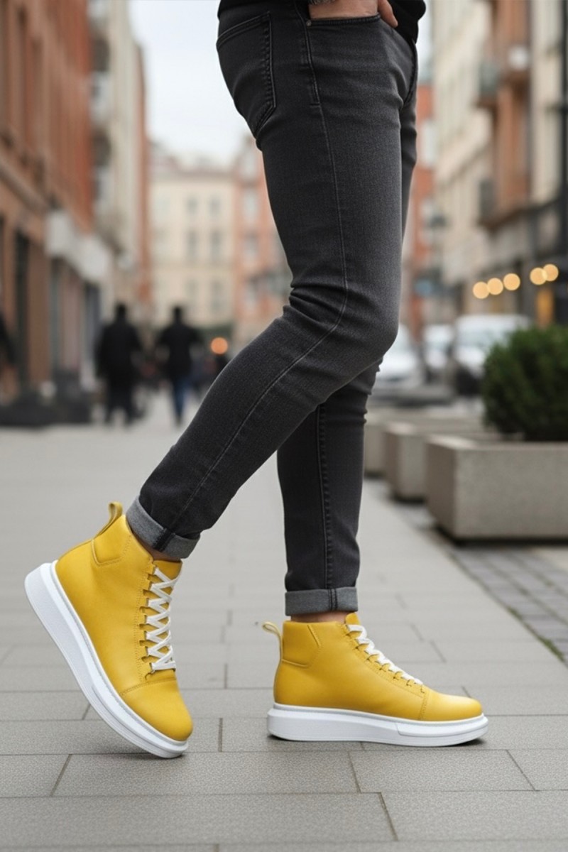 Men’s Boots - Yellow - 0713 Men’s Boots - Yellow - 0713