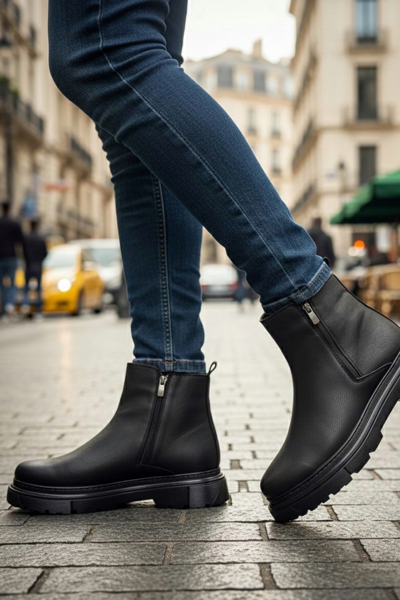 Mens Boots - Black - 0777