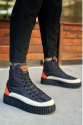 Men’s Boots - Black Orange - 0811 Men’s Boots - Black Orange - 0811