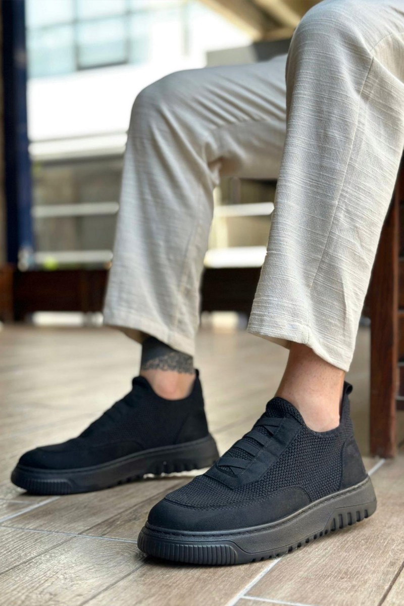 Mens Sneakers - Black - 0911
