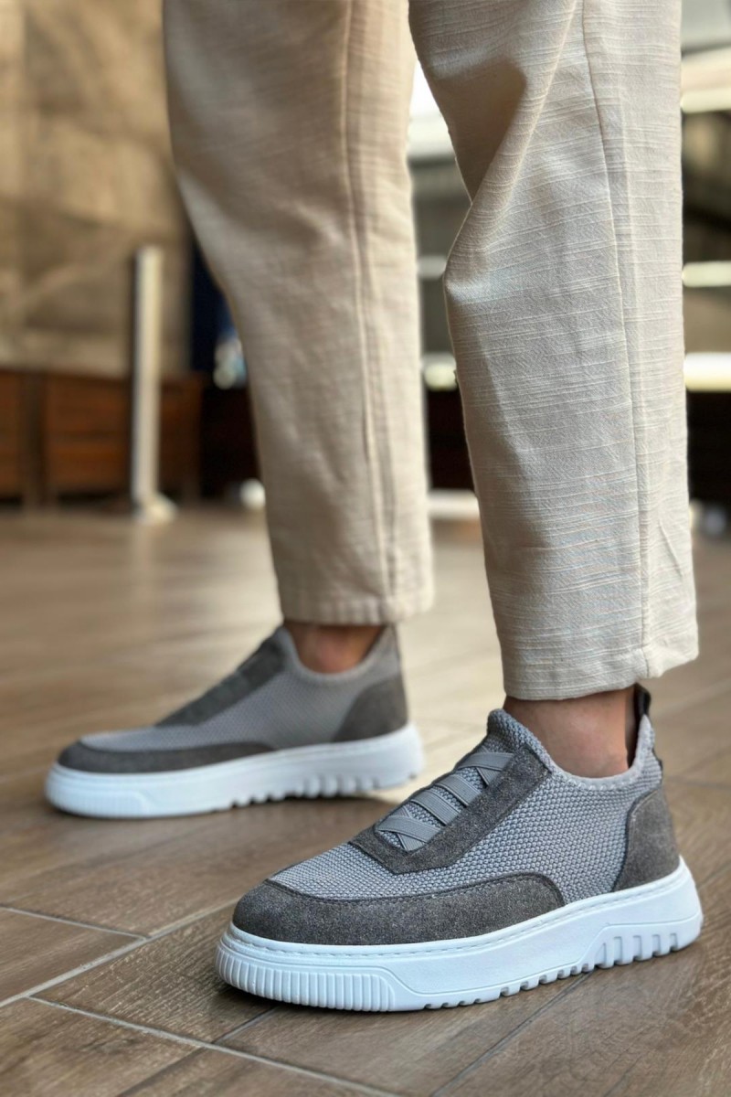 Mens Sneakers - Gray - 0911