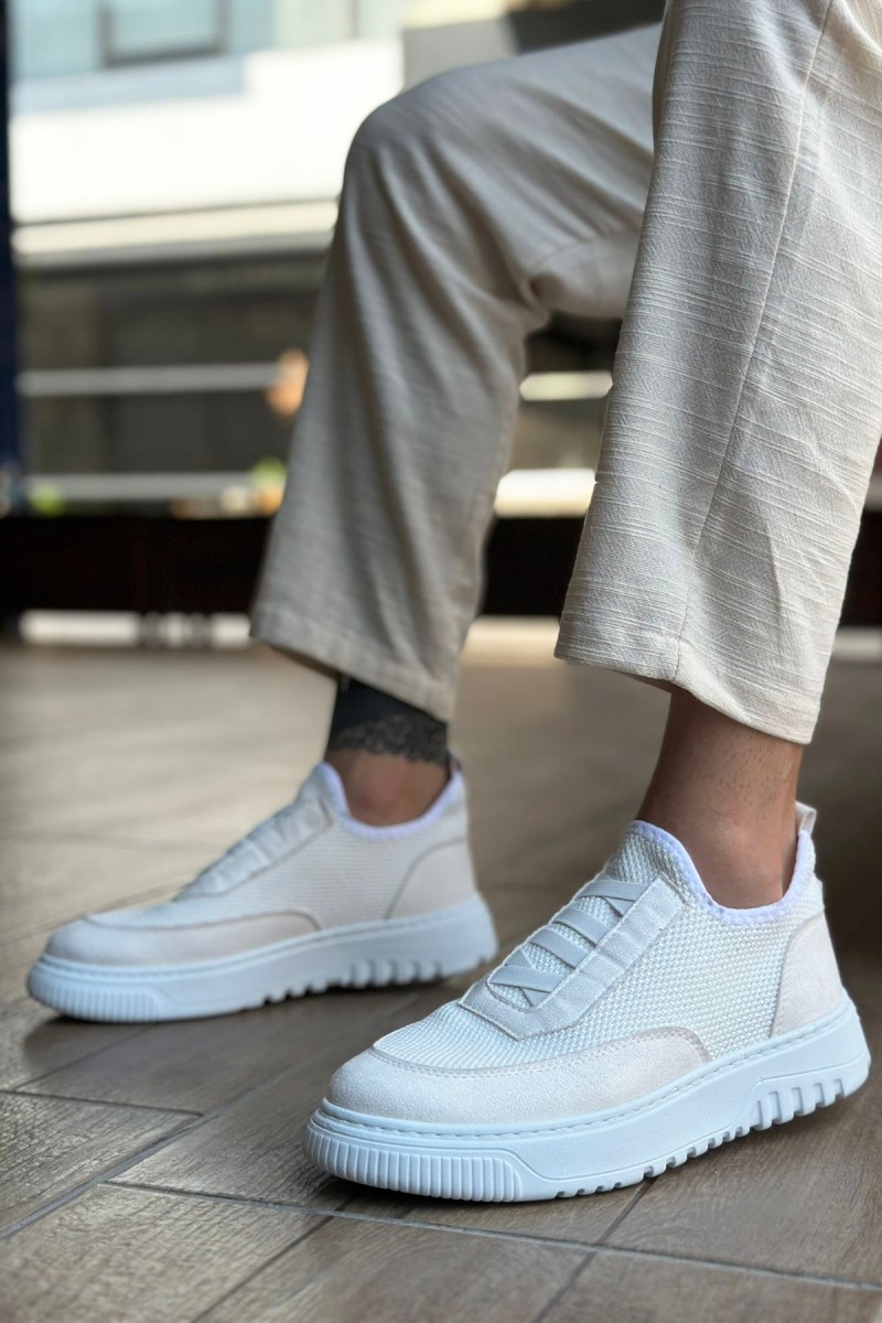 Mens Sneakers - White - 0911