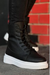 Men’s Boots - Black White - 0991
