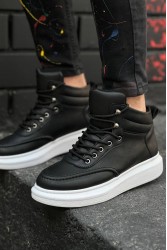 Men’s Boots - Black White - 0994