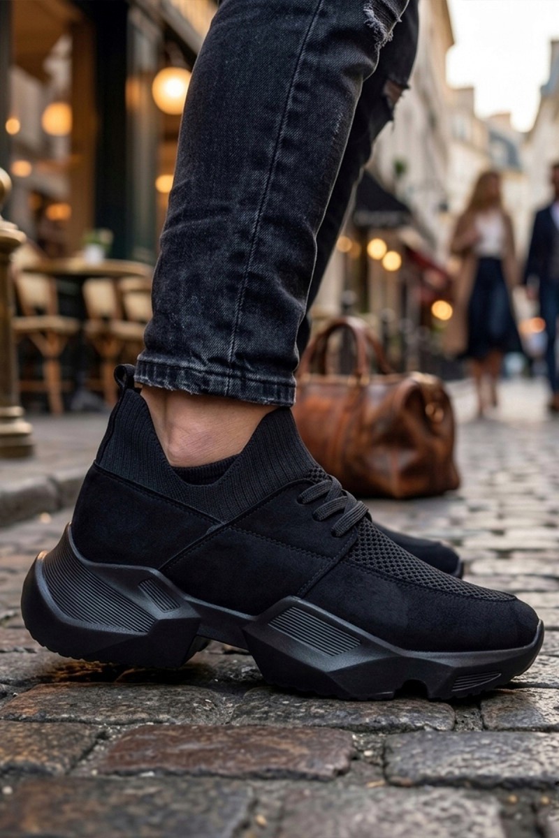 Mens Sneakers - Black - 403