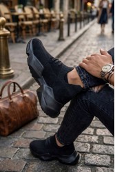 Mens Sneakers - Black - 403