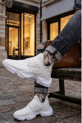 Mens Sneakers - White - 403
